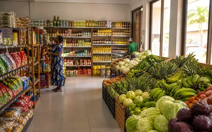 Freetown Supermarket website preview